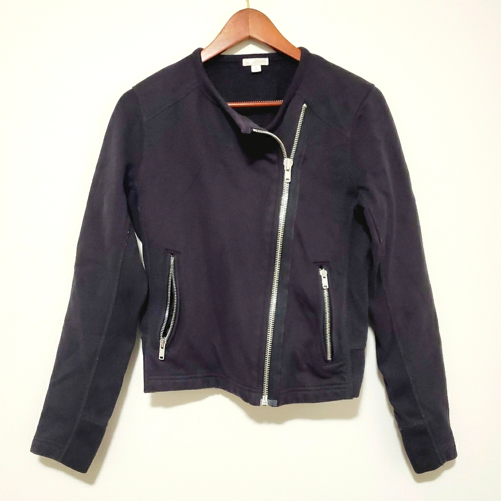 GAP Designed and Crafted Black Cotton Blend Moto M